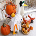 23 Inch Porch Goose Christmas Outfits For Garden Patio Vacation Decor