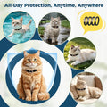 4 Pack Natural Flea Collar for Cats,32 Months Long Lasting Prevention,Black