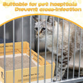 Maxcheck 5 Pcs Disposable Cat Litter Box, 14.96 x 11.4 x 4.7 Inch