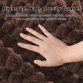 Dog Bed Crate Mat, Soft Durable Washable Anti-Slip Kennel Pad for Dogs & Cats, Reversible (Dark Brown, L(35"*23"*1.5"))