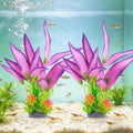 Silk Aquarium Plants 2 Pcs 8 Inches