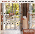 Snagle Paw RV Dog Gate, Retractable Metal Pet Barrier 32.3" Wide 35" Tall