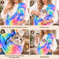 Cat Sling Carrier & Pet Sling for Small Dogs & Cats 3-14 lbs