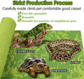 Reptile Carpet, 36 * 18in Pet Terrarium Liner,Reptiles Cage Mat/Substrate for Snakes, Chameleons, Geckos ands Kitchen Us