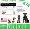 Grateful Pawz Hemp Calming Chews for Dogs - Dog Calming Chews - 170 Anxiety Relief Treats with Hemp Oil - Sleep Aid - Advanced Health Joint Support Supplement - Health & Wellness