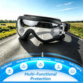Enjoying Clear Dog Goggles Small Breed, UV Protection Sunglasses for Small Dogs, Windproof Anti-fogging, Puppy Eye Prote