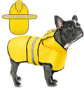 Paiaite Dog Raincoat: Hooded Slicker Poncho, Durable Waterproof Jacket with Reflective Stripes for Safety, Convenient Le
