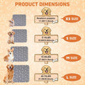 Puppy Pee Pads with Pheromones,Forever Pad,Washable Pee Pads for Dogs,Reusable Dog Pee Pads,Waterproof and Leak-Proof,No