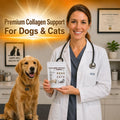 Collagen Peptide Powder for Dogs and Cats, Hydrolyzed, Grass Fed Beef, Pasture Raised Bovine, Hip and Joint Relief, Skin