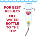 Kaytee Clear View Water Bottle for Pet Rabbits, Ferrets, and Guinea Pigs, 32 oz