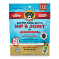 Brutus Broth Dog Food Topper - Instant Bone Broth Powder for Adult Dogs - Supports Hip and Joint Function - Human-Grade Quality, Serve Dry or Wet - Beef Flavor, 3.5 oz (Pack of 1)