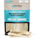 Raw Paws 10-inch Compressed Rawhide Bones for Dogs - Large, 10-Count