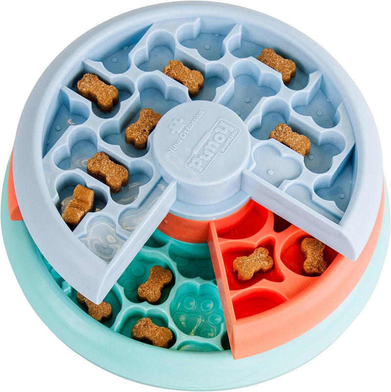 Outward Hound Nina Ottosson Lickin’ Layers 3-in-1 Dog Toy Treat Puzzle, 7