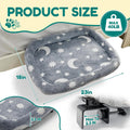 Bedside Cat Bed Attached to Human Bed with Glow in The Dark Stars