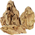 VOKOY 2.5lb Natural Dragon Stones, Aquarium Rocks Decoration Aquascaping Stone Landscaping Model for Fish Tank Decor Ter