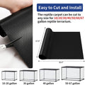 Reptile Mat 40 Gallon 1Pack 18x36, Bearded Dragon Tank Accessories, Terrarium Liner Bedding, Non-Adhesive Reptile Substr