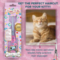 Kenchii Happy Kitty Ball Tip Grooming Scissors for Cats 5.5in