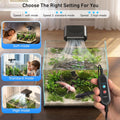PAIZOO Aquarium Chiller Fan, Quiet Fish Tank Cooling Fan with 3 Speed Modes
