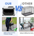 Dog Crate,36x25x25 Inch Large Dog Crate for Large or Medium Dogs, Portable and Foldable Design of Dog Cage, Perfect for 