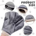 2 Pcs Sugar Glider Bonding Mitt, Calming Sleeping Glove, Bite Proof Animal Handling Gloves, Hedgehog Accessories Calming