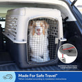 Petmate Vari Dog Kennel - Portable Dog Carriers & Crates for Medium Dogs, Airline-Friendly, Durable Plastic, Pet Carrier