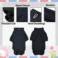 Cat Recovery Suit for Foreleg, Cat Surgical Spay Suit Sleeves to Stop Licking, Long Leg Sleeve Wound Cover Abdomen Kitte