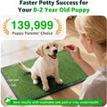 Replacement Artificial Grass Pee Pads for Dogs Potty Training to Pee & Poop