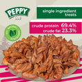 Pig Ear Dog Chews Mix (100 Count) – Natural Single Ingredient Dog Treats – Rawhide Alternative – Long-Lasting Dental Che