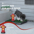 Dog Fire Hydrant, 9.4" H for Male Dog Indoor Potty Training