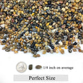 FANTIAN 5 lbs Aquarium Gravel, 1/4 Inch Pea Gravel for Fish Tank