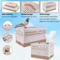 Plastic Foldable Pigeon Cage with Handle, Portable Bird Travel Carrier Cage Pigeon Cage Pairing Cage Pigeon Nest Box Easy to Clean for Training and Release Competition(S)(Two Doors)