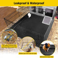 Aivituvin Pet Playpen Guinea Pig Cage Small Animal Rabbit Exercise Pen with Waterproof Floor Liner - Extension Playpen O