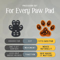 DOK TigerToes Premium Paw Grips for Senior Dogs, 40ct of Pre-Cut Anti Slip Dog Paw Pads for Hardwood Floors, Provides Tr
