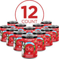 Purina ONE Classic Ground Beef & Rice Wet Dog Food, (12) 13 oz Cans
