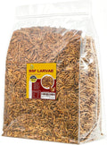 GOLDWORMS 10LB Dried Black Soldier Fly Larvae, 85X More Calcium Chicken Feed Than Mealworms, 100% Natural Non-GMO BSF, Treat for Chickens, Ducks, Laying Hens, Birds