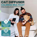 Cat Calming Diffuser 6 in 1 Multicat Calming Pheromones Diffusers Relief Stress Anxiety Fighting Scratching 90 Days Calm