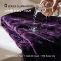 gogobunny Waterproof Blanket for Bed Couch, Sherpa Fleece Throw, 50x60