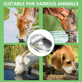 Automatic Livestock Water Bowl with Float Valves, Animal Waterer Bowl Kit