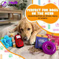 Get Well Soon Dog Gifts, Dog Care Package, Puppy Gift Basket with 3 Dog Treats and 4 Toys, Adorable Puppy Gift Basket, P