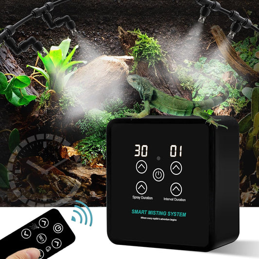 MECESOR Automatic Reptile Mister Humidifier with Timer,Programmable Terrarium Reptile Mister System for Chameleons, Snak
