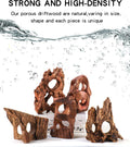 Aquarium Driftwood Cave for Betta Fish Hideout 7-10" with Low Tannins | Fish tank driftwood, no need to boil, 7-10" natu