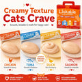 Fieldcrest Farms Lickable Cat Treats, 100 Count Variety Pack