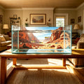 4Pcs Reptile Tank Background, 36x18 Inch Double Sided