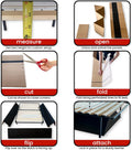 Hidden Under Bed Pet Blocker – Dog and Cat Barrier up to 17.5” Tall (Adjustable). Includes 3 Pcs to Cover Whole Bed, Car
