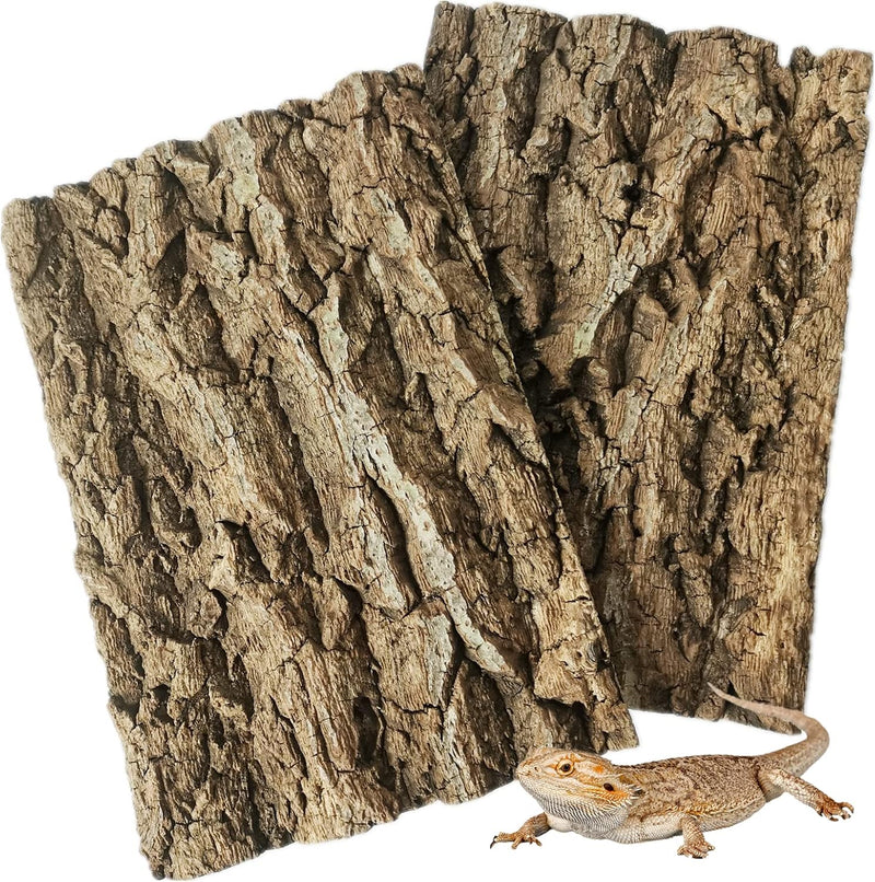 Fhiny 2 PCS Cork Bark Background, 11.6