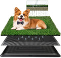 Powools Grass Pad for Dogs Potty, 3-Layer Reusable, Washable, 30 x 20 in