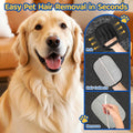 SmartTrends-2 Packs Pet Hair Removal Glove for Dogs & Cats, Five-Finger Ergonomic Grip Reusable & Washable Pet Hair Removal Tool, Lightweight Portable Dog Hair Remover for Couch, Carpet, Bed, Cloth