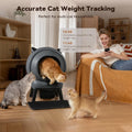 Automatic Litter Box, ZHMZ E2 Self Cleaning Litter Box for Multiple Cats