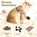 KIROYAL Cat Toys Pillows 3 Pack, Large 15.96” Cat Kicker Toys with Catnip Inside, Durable Interactive Cat Toys for Indoor Cats, Soft Kick Sticks for Exercise & Play
