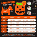 ABRRLO Funny Dog Pumpkin Costume Small Dog Cat Halloween Costumes Boy Girl Cute Halloween Dogs Shirt with Leash Ring Pum